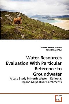 portada water resources evaluation with particular reference to groundwater (en Inglés)