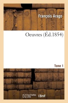 portada Oeuvres. Tome 1 (en Francés)