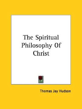 portada the spiritual philosophy of christ