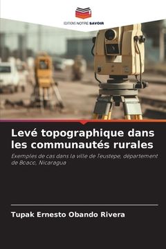 portada Levé topographique dans les communautés rurales (in French)