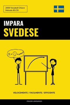 portada Impara lo Svedese - Velocemente / Facilmente / Efficiente: 2000 Vocaboli Chiave (en Italiano)