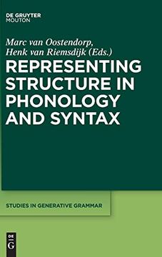 portada Representing Structure in Phonology and Syntax (Studies in Generative Grammar [Sgg]) (en Inglés)