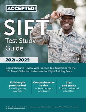 portada SIFT Test Study Guide: Comprehensive Review with Practice Test Questions for the U.S. Army's Selection Instrument for Flight Training Exam (en Inglés)