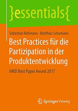 portada Best Practices für die Partizipation in der Produktentwicklung: Hmd Best Paper Award 2017 (en Alemán)