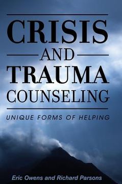 portada Crisis and Trauma Counseling (en Inglés)