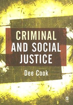 portada criminal and social justice (en Inglés)