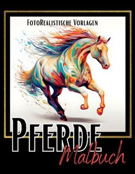 portada Malbuch Pferde¿ Fotorealistisch¿ (en Alemán)