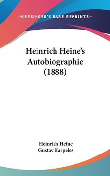 portada Heinrich Heine's Autobiographie (1888) (in German)