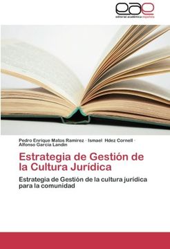 portada Estrategia de Gestión de la Cultura Jurídica: Estrategia de Gestión de la cultura jurídica para la comunidad