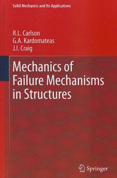portada mechanics of failure mechanisms in structures (in English)