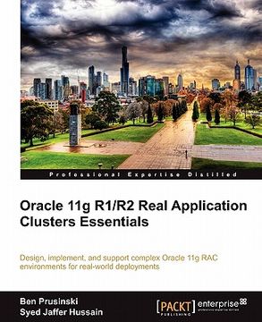 portada oracle 11g r1/r2 real application clusters essentials (en Inglés)