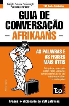 portada Guia de Conversação Português-Afrikaans e mini dicionário 250 palavras (en Portugués)