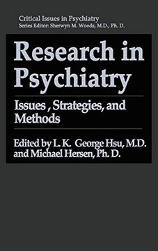 portada Research in Psychiatry: Issues, Strategies, and Methods (Critical Issues in Psychiatry) (in English)