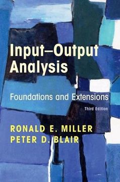 portada Input-Output Analysis: Foundations and Extensions (en Inglés)