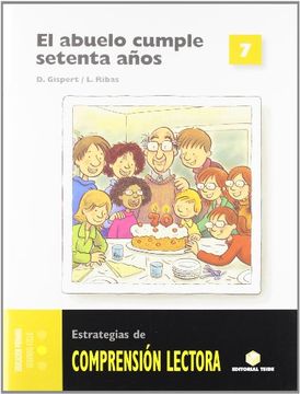 portada Comprensión lectora 7. El abuelo cumple 70 años (Paperback) (in Spanish)