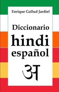 portada Diccionario de hindi-español