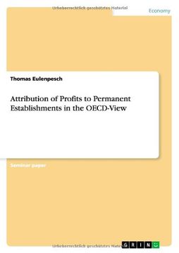 portada Attribution of Profits to Permanent Establishments in the OECD-View