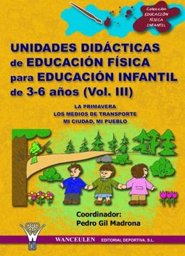 portada Unidades Didácticas De Educación Física Infantil 3 (in Spanish)