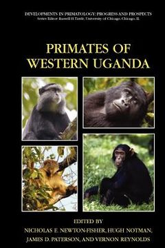 portada primates of western uganda (en Inglés)