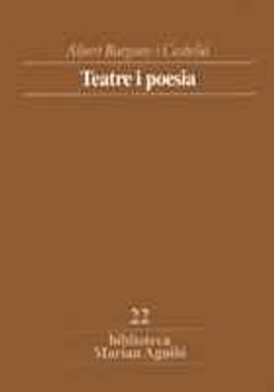 portada Teatre i Poesia (Biblioteca Marian Aguiló) (en Catalá)