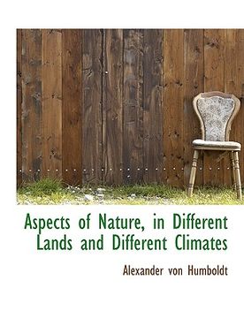 portada aspects of nature, in different lands and different climates