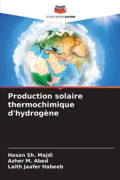 portada Production solaire thermochimique d'hydrogène (en Francés)