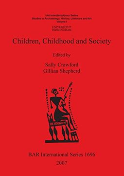 portada children, childhood and society. vol. 1, studies in archaeology, history, literature and art (in English)