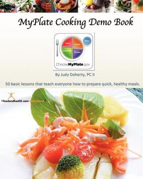 portada myplate cooking demo book (en Inglés)