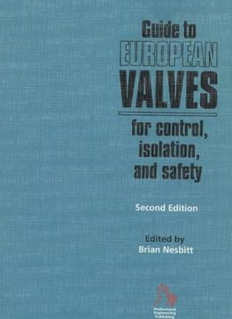 portada Guide to European Valves for Control, Isolation and Safety