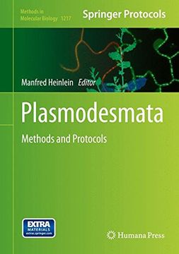 portada Plasmodesmata: Methods and Protocols (Methods in Molecular Biology)