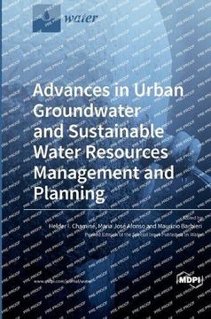 portada Advances in Urban Groundwater and Sustainable Water Resources Management and Planning (en Inglés)
