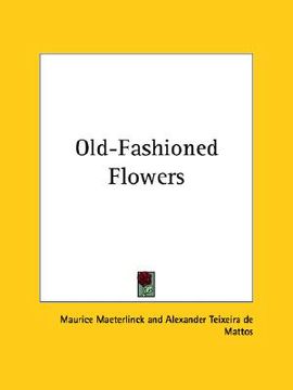 portada old-fashioned flowers (en Inglés)
