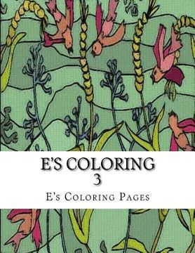 portada E's Coloring 3 (en Inglés)