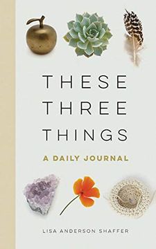 portada These Three Things: A Daily Journal (en Inglés)