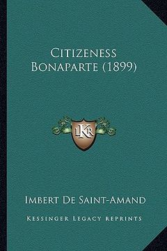 portada citizeness bonaparte (1899) (en Inglés)
