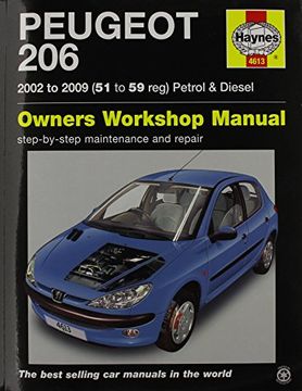 portada Peugeot 206 02-06 Service and Repair Manual 