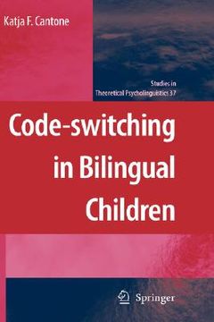 portada code-switching in bilingual children (en Inglés)