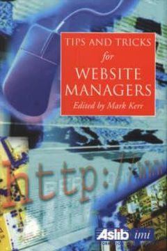 portada tips and tricks for web site managers (en Inglés)
