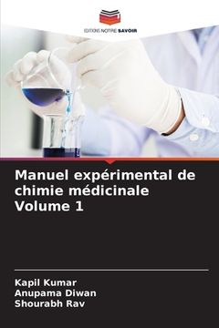 portada Manuel expérimental de chimie médicinale Volume 1 (en Francés)