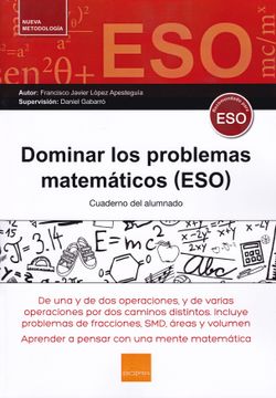 portada E. S. O. -Dominar Problemas Matematicos (2017)