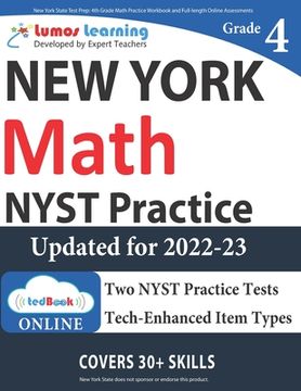 portada New York State Test Prep: 4th Grade Math Practice Workbook and Full-length Online Assessments: NYST Study Guide 