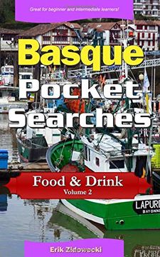 portada Basque Pocket Searches - Food & Drink - Volume 2: A set of Word Search Puzzles to aid Your Language Learning (en Inglés)