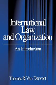 portada international law and organization: an introduction (en Inglés)