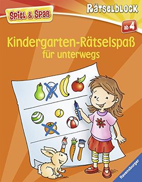 portada Kindergarten-Rätselspaß für unterwegs (en Alemán)