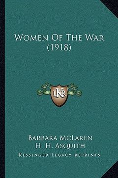 portada women of the war (1918) (en Inglés)