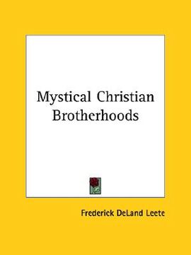 portada mystical christian brotherhoods (in English)