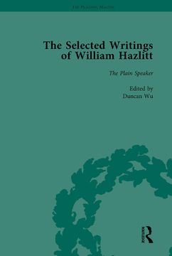 portada The Selected Writings of William Hazlitt Vol 8 (in English)