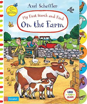 portada My First Search and Find: On the Farm (Campbell Axel Scheffler, 20) (in English)