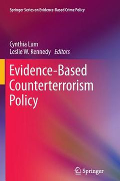 portada Evidence-Based Counterterrorism Policy (en Inglés)