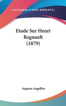 portada Etude Sur Henri Regnault (1879) (en Francés)